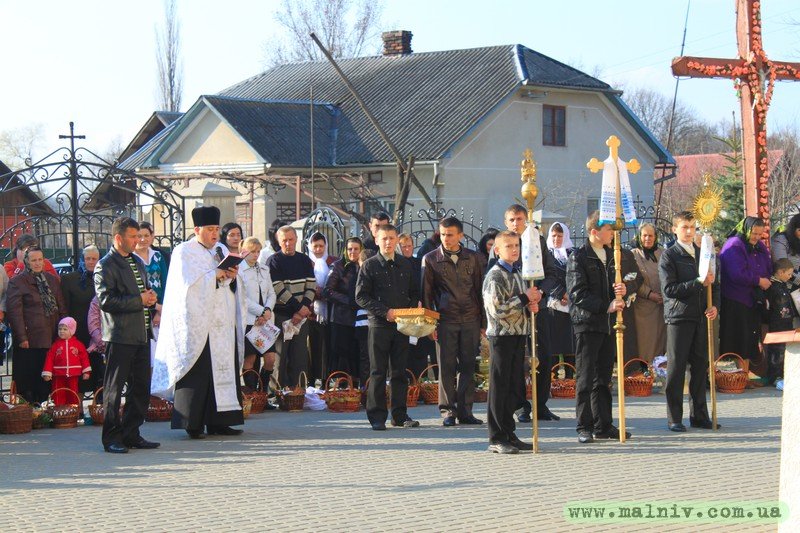 Молитва перед окропленням Пасок
